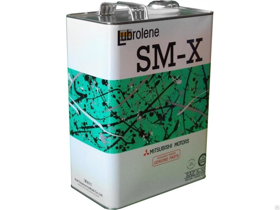 MITSUBISHI 5W-30 SM-X Lubrolen полусинтетика арт. MZ102565B