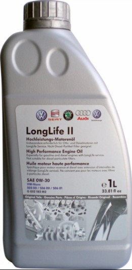 VOLKSWAGEN Longlife II 0W-30