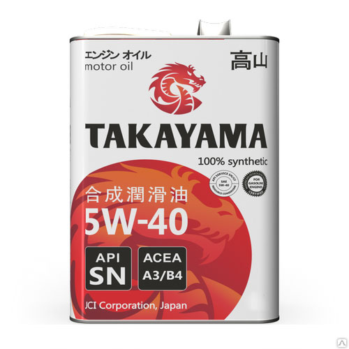Takayama 5W-40 SN/CF A3/B4